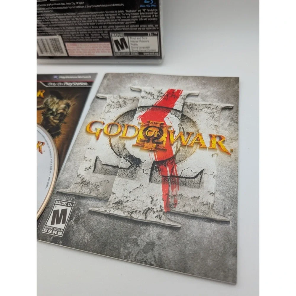 God Of War 3 - Sony Playstation 3 - Sony PS3 - Tested - CIB - Complete NM Disc